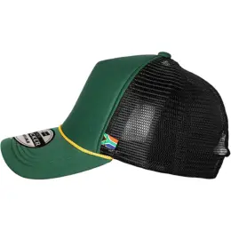 FWRD Mzansi Trucker Cap Bottle Black Side